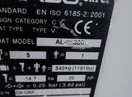 Grajewo ogłoszenia: Sprzedam ponton SEABO cały bez łatek dł.3,60 wysokie balony dwie... - zdjęcie