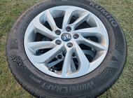Grajewo ogłoszenia: Komplet oryginalnych kół Hyundai (felgi z oponami). Rozmiar 17... - zdjęcie