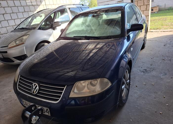 Grajewo ogłoszenia: Sprzedam Passata b5, 1.9tdi 2003r. Granatowy sedan z hakiem....